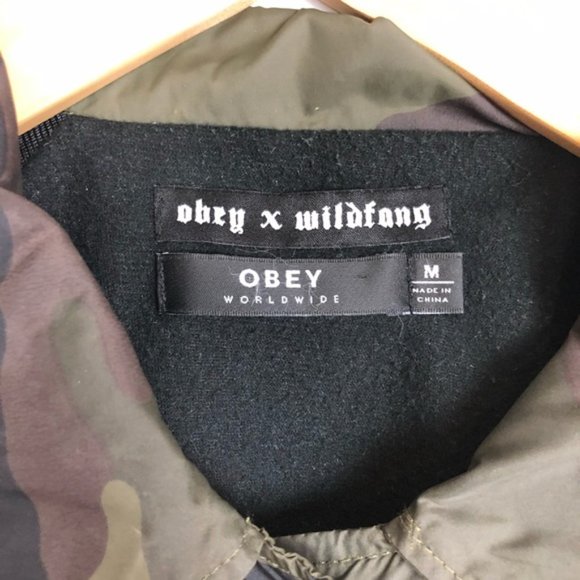OBEY X Wildfang Rise Riot Jacket LIMITED EDITION! - Picture 4 of 5